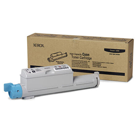Xerox 6360 (106R01218) Yüksek Kapasiteli Mavi Orjinal Toner 