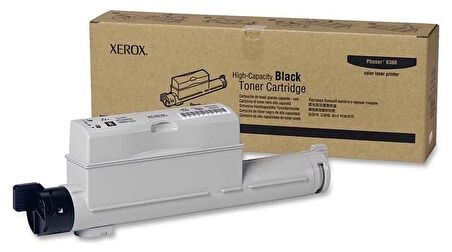 Xerox 6360 (106R01221) Yüksek Kapasiteli Siyah Orjinal Toner