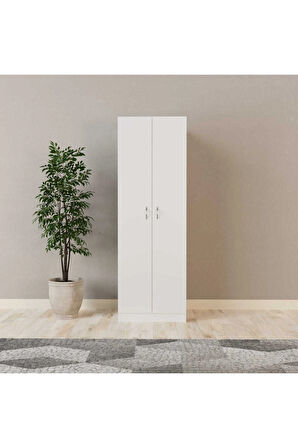 Altın Giyinme Dolabı - Çok Amaçlı Dolap - Gardırop 60 Cm-2 Kapaklı