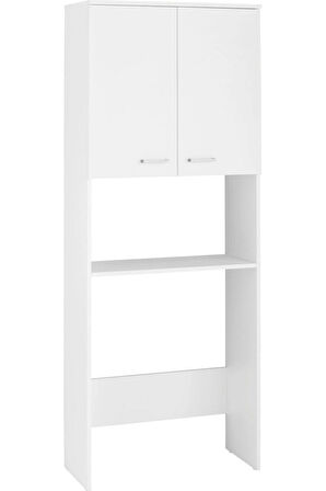 Kumru  Banyo Dolabı-Çok Amaçlı-Çamaşır Makinesi Dolabı Beyaz