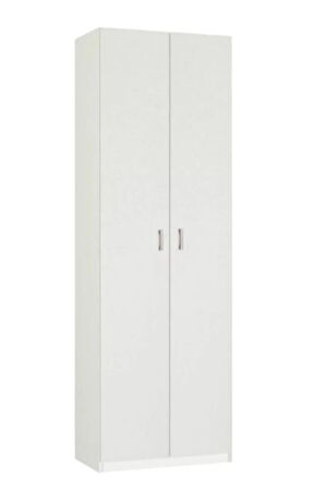 Tane Çok Amaçlı Dolap,4 Raflı, 2 Kapaklı Mutfak Dolabı Kiler Dolabı Banyo Dolabı