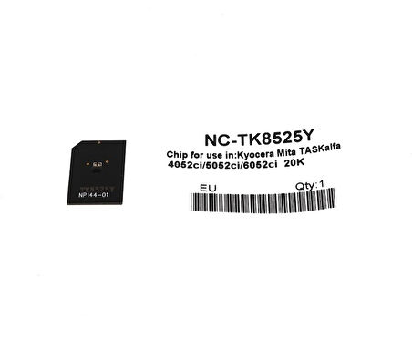 Kyocera Mita TK-8525 Toner Chip Sarı 4052ci (1T02RMANL0)