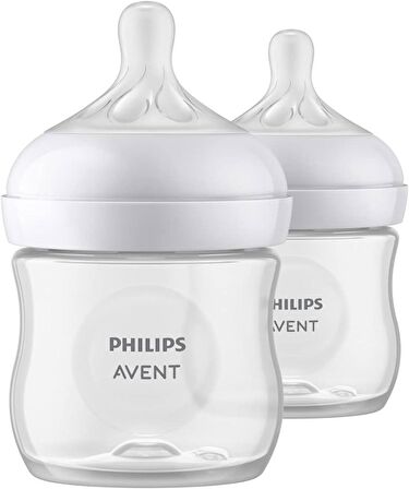 TRENDICO Philips Avent Natural Response PP 2'li Biberon Seti, 0+ Ay 125ml SYC900/02