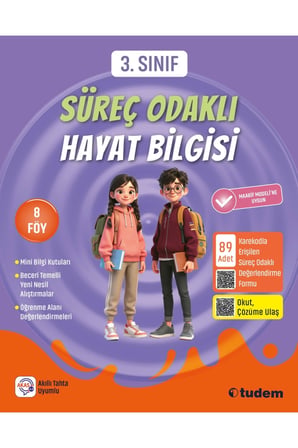 3.SINIF SÜREÇ ODAKLI HAYAT BİLGİSİ - TÜRKÇE -ETKİN OKUYORUM
