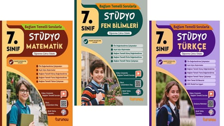 7.SINIF BAĞLAM TEMELLİ STÜDYO TÜRKÇE MATEMATİK FEN BİLİMLERİ 