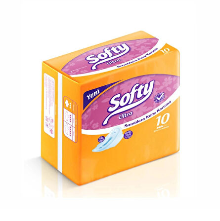 Softy Ped Ultra Kanatlı 10'lu 2 PAKET