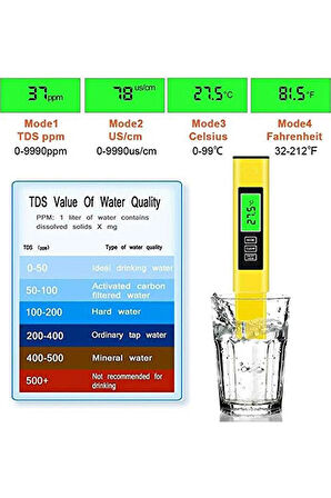 Nehir TDS İletkenlik Ölçüm Cihazı