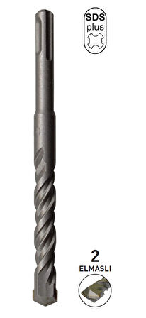 Todrill TD50205 6x110mm SDS-PLUS 2 Elmaslı Matkap Ucu