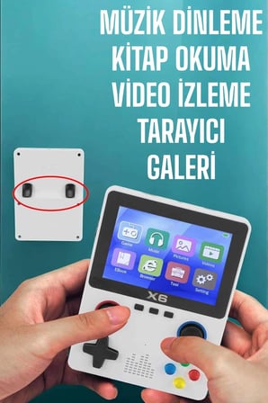 20.000 Oyunlu Retro El Konsolu Taşınabilir Oyun Cihazı