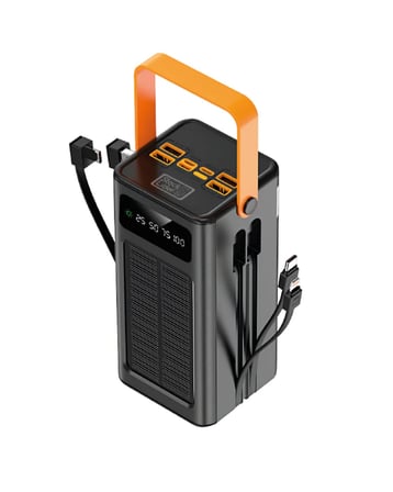 Çok Amaçlı Solar Powerbank Yüksek Kapasiteli Taşınabilir Şarj Cihazı .