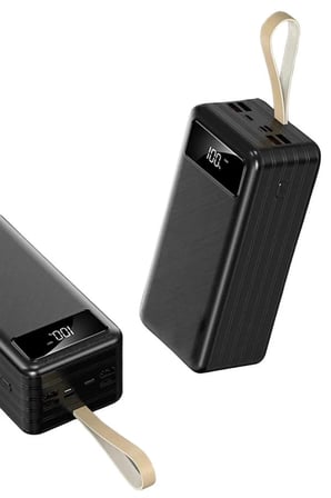 Hızlı Şarj  Çıkışlı Powerbank . Mah Taşınabilir Dijital Göstergeli