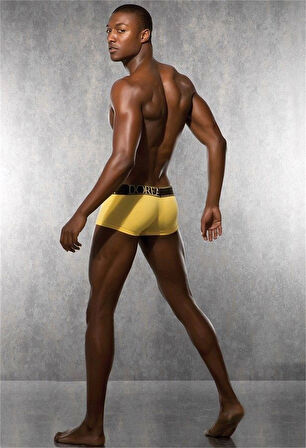 Doreanse Sarı Boxer Erkek Yazılı 1725