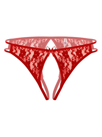 Dantelli Özel Bölgesi Açık Fantezi Külot