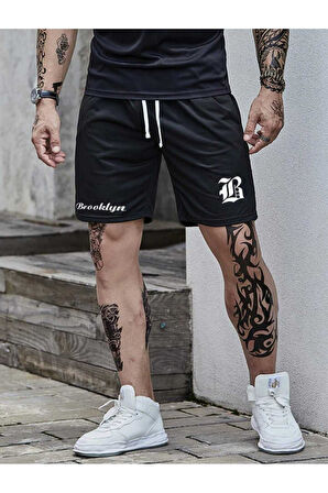 Kadın Siyah Moda Şort