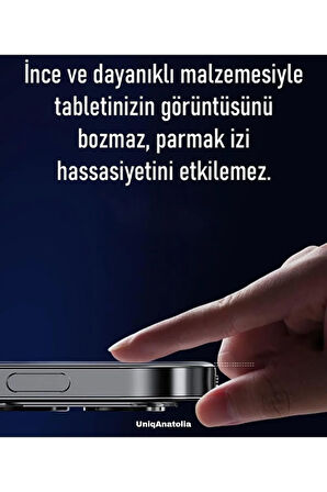 Apple iPad Air 6. Nesil 11 İnç 2024 Uyumlu Temperli Kırılmaz Ekran Koruyucu
