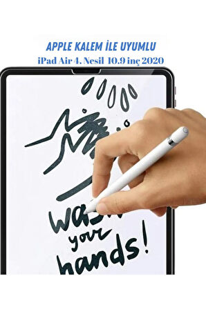 Apple Ipad Air 4.nesil 10.9 Inç 2020 Uyumlu Temperli Kırılmaz Ekran Koruyucu