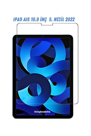 Apple Ipad Air 5.nesil 10.9 Inç 2022 Uyumlu Temperli Kırılmaz Ekran Koruyucu