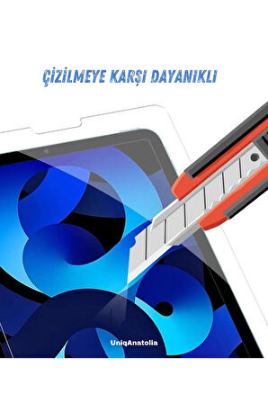 Apple Ipad Air 5.nesil 10.9 Inç 2022 Uyumlu Temperli Kırılmaz Ekran Koruyucu