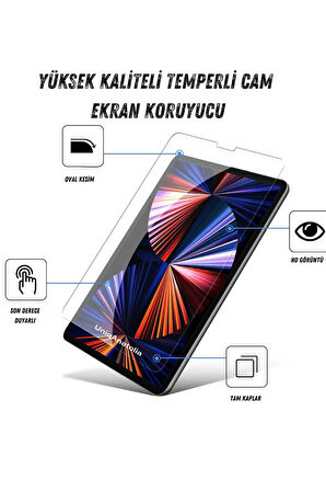 Apple Ipad Pro 3.nesil 12.9 Inç 2018 Uyumlu Temperli Kırılmaz Ekran Koruyucu