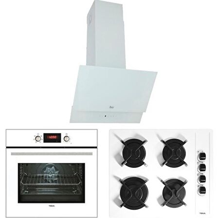 TEKA CHEF 8 SET ( HAK 627 WH , GBC64002 KBC WH , TVT 60.1 BYZ )