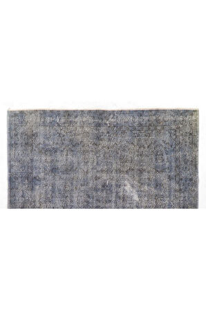 (195 X 315 CM) Gri Renkli Sade Ve Düz Anadolu Halısı, El Dokuması Halı