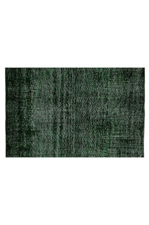 (180 X 310 CM) Yeşil Tonlarda El Dokuması Isparta,anadolu Halısı
