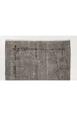 (99 X 186 CM) Gri Renkli Anadolu Halısı, El Dokuması Halı