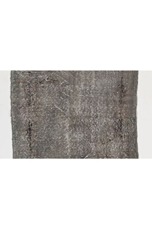 (99 X 186 CM) Gri Renkli Anadolu Halısı, El Dokuması Halı