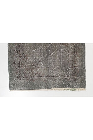 (99 X 186 CM) Gri Renkli Anadolu Halısı, El Dokuması Halı