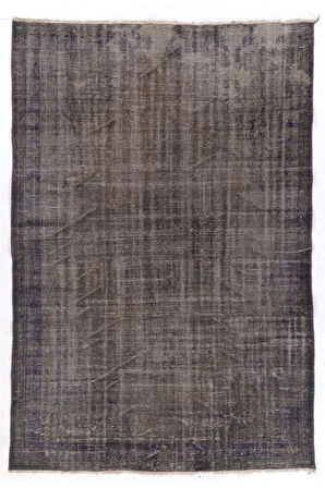 (188 X 270 CM) Gri Anadolu Halısı, El Dokuması Halı, Gri Renkli Halı