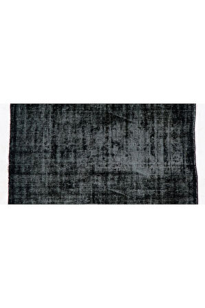(160 X 250 CM) Siyah Renkli El Dokuması Anadolu Halısı, Isparta Halısı