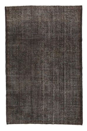 200x310 cm Gri Renkli El Dokuması Anadolu Halısı, Gri Renkli, Otantik, Modern Halı