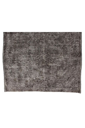 185x275 cm El Dokuması Gri Renkli Anadolu Halısı, Otantik Renkli Halı