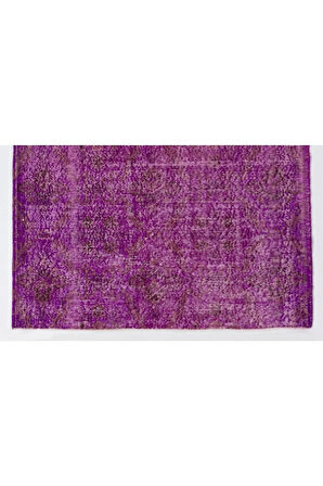 (122 X 227 CM) Pembe Renkli %100 El Dokuması Anadolu Halısı