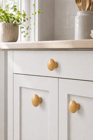 Mantar Düğme Kulp Açık Kayın Metal 30 mm Çekmece Dolap Gardırop Mutfak Vestiyer Mobilya Kulpu Tek Vidalı Ergonomik Dekoratif Minimalist Tasarım 1 Adet