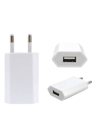 İphone Uyumlu 5w Güç Adaptörü Şarj Başlığı