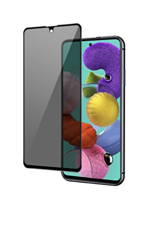 Teknopark Samsung Uyumlu Note 10 Lite Privacy Kavisli Hayalet Gizlilik Filitreli Full Ekran Koruyucu