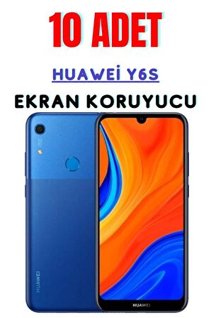 HUAWEI Y6s Temperli Cam Ekran Koruyucu Süper Ekonomik Paket ( 10 Adet )