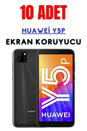 Huawei Y5p Temperli Cam Ekran Koruyucu Süper Ekonomik Paket ( 10 Adet )