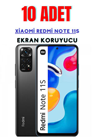 Xiaomi Redmi Note 11s Temperli Cam Ekran Koruyucu Süper Ekonomik Paket ( 10 Adet )