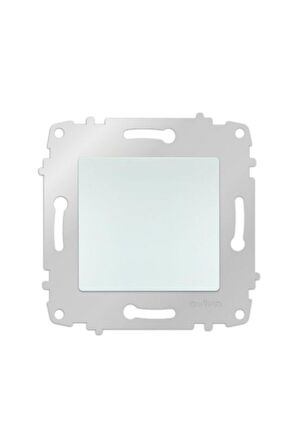 8 Adet Ovivo Grano Beyaz Tekli Anahtarçerçevesizdir
