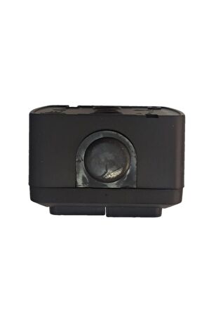 Sıva Üstü Siyah (vantablack) Komütatör İkili Anahtar Elbi / Alsu