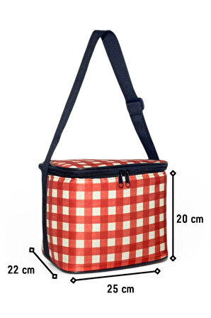 10 Litre Piknik Çantası Yemek Taşıma Termos Termal Beslenme Soğutucu