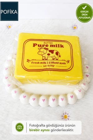 Butter Pure Milk Stres Oyuncağı Süper Yumuşak Slow Rising Sıkılabilir Antistres Oyuncak