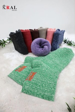 Termal Erkek Havlu Patik Çorap 5'li Set (5 ÇİFT)