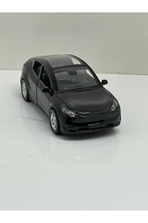 Tesla Model Y  Koleksiyonluk Metal Sesli Işıklı Diest Car Oyuncak model Araba 12 cm