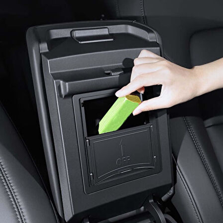 TESLA MODEL Y İÇİN UYUMLU KOL DAYAMA KAPAĞI ALTI GİZLİ SAKLAMA KUTUSU