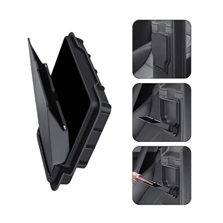 TESLA MODEL Y JUNİPER İÇİN UYUMLU KOL DAYAMA KAPAĞI ALTI GİZLİ SAKLAMA KUTUSU