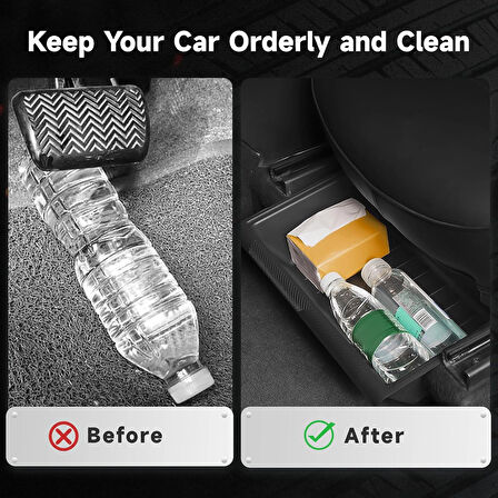 TESLA MODEL Y İÇİN UYUMLU KOLTUK ALTI SAKLAMA KUTUSU