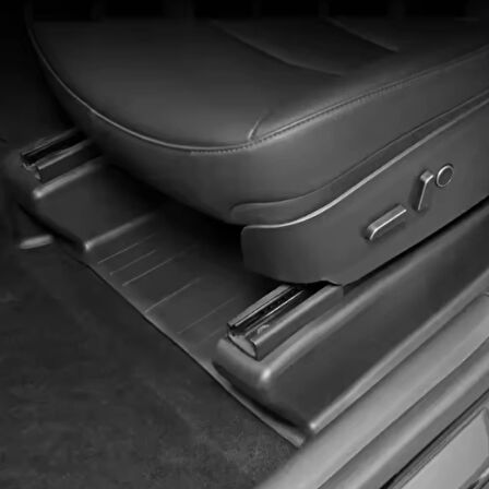 TESLA MODEL Y JUNİPER İÇİN UYUMLU KOLTUK AYAKLARI VE KENARLARI KORUMA TAKIMI 5 PARÇA